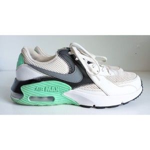Nike Air Max Excee Sneaker Womens 7.5 Green White DM8346-100